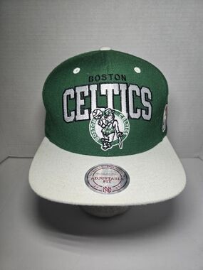Boston Celtics Mitchell And Ness Snapback Hat